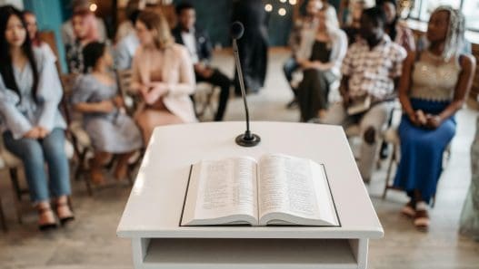 funeral speech at alter