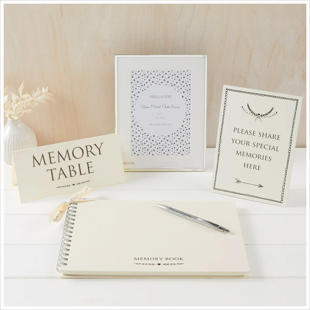 memorial service on a budget memory book