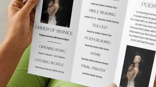 celebration of life invite