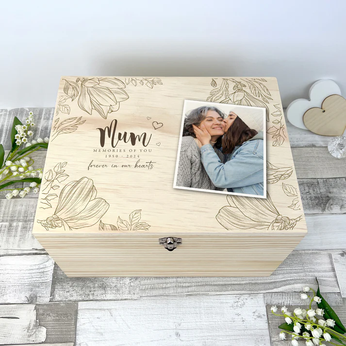 memory box for celebration of life