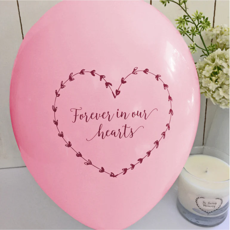 rememberance balloons
