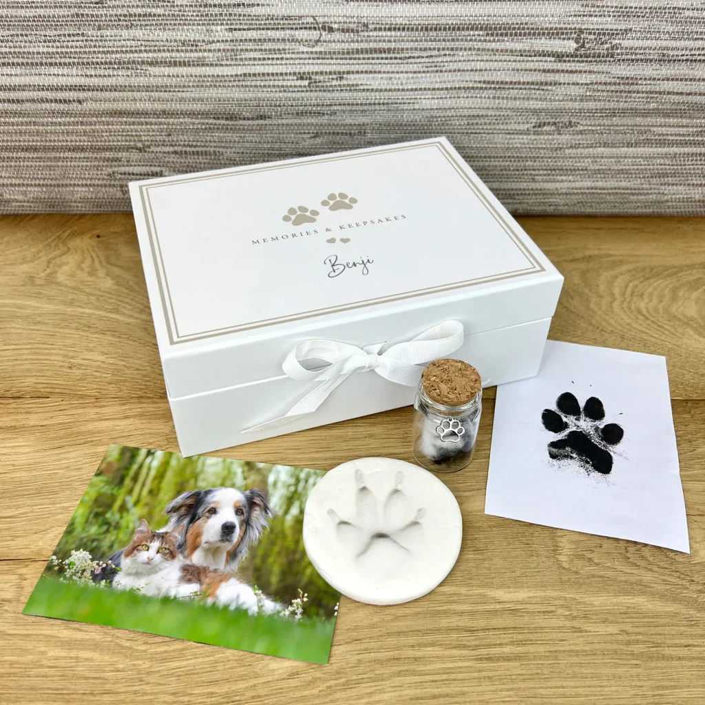 keepsake box for a dog