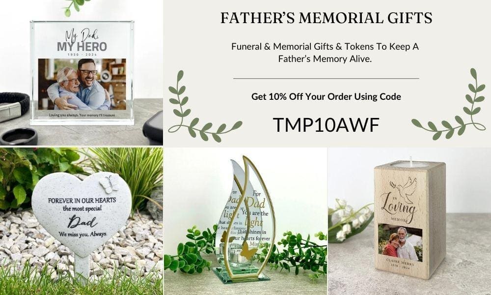 memorial gifts for dad