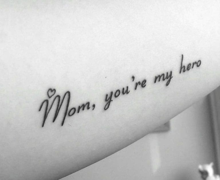 30 Memorial Tattoo Designs For Mom Inspo