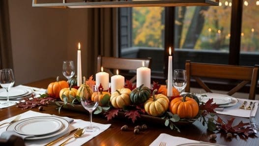 fall table setting ideas