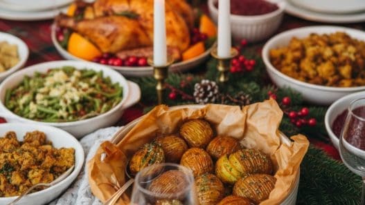 Christmas rosemary potatoes
